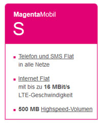 T-Mobile Magenta Mobil S