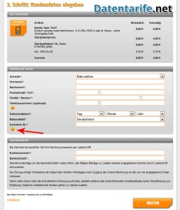 Klarmobil Prepaid Kundendaten Klarmobil Prepaid Kundendaten