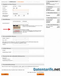 callmobile clever9 Persönliche Daten callmobile clever9 Persönliche Daten
