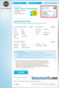 Fonic Classic Prepaid Bestellung prüfen Fonic Classic Prepaid Bestellung prüfen