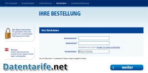 1&1 Notebook Flat Bankdaten 1&1 Notebook Flat Bankdaten