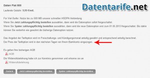 DeutschlandSIM Servicewelt Daten Flat DeutschlandSIM Servicewelt Daten Flat